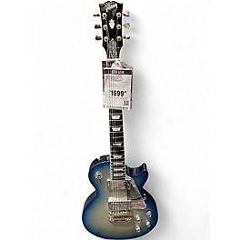 Used Gibson Les Paul Robot Blue Burst Solid Body Electric Guitar