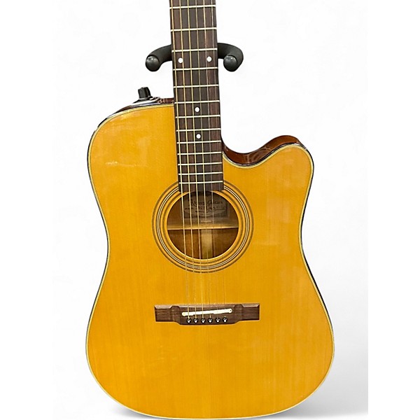 Used Alvarez 5071 Vintage Natural Acoustic Electric Guitar