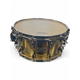 Used Orange County Drum & Percussion 14in BRASS SNARE BRASS Drum