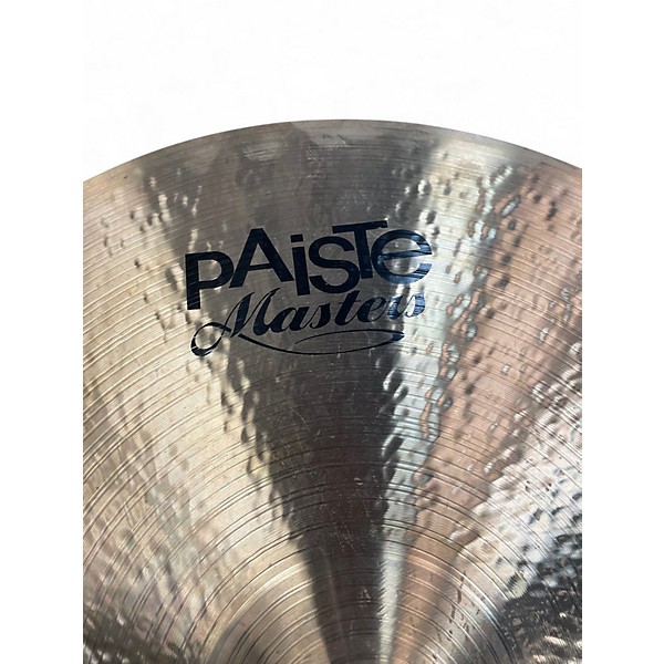 Used Paiste 22in Twenty Masters Collection Crisp Ride Cymbal