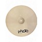 Used Paiste 22in Twenty Masters Collection Crisp Ride Cymbal