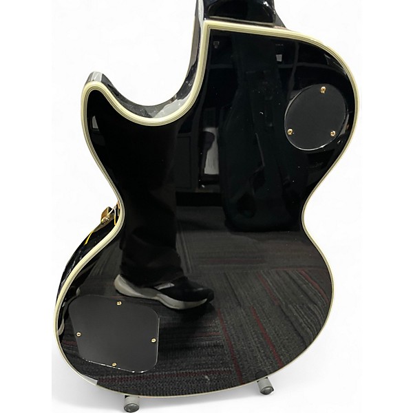 Used Epiphone Les Paul Custom Black Solid Body Electric Guitar