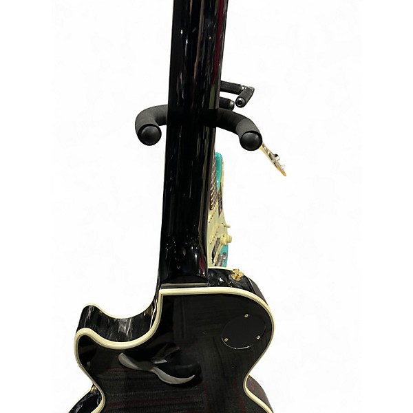 Used Epiphone Les Paul Custom Black Solid Body Electric Guitar