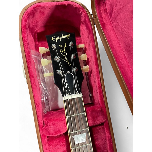 Used Epiphone Inspired by Gibson Custom 1959 Les Paul Standard BURST Solid Body Electric Guitar