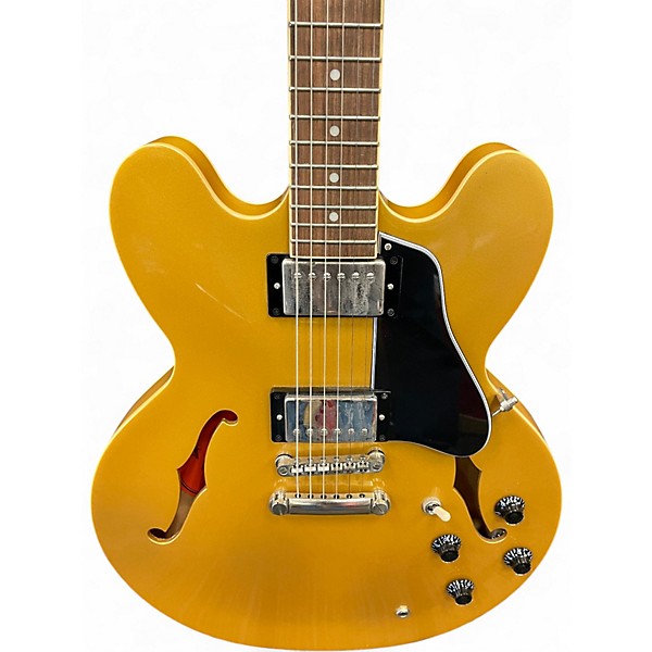Used Epiphone ES335 Gold Hollow Body Electric Guitar
