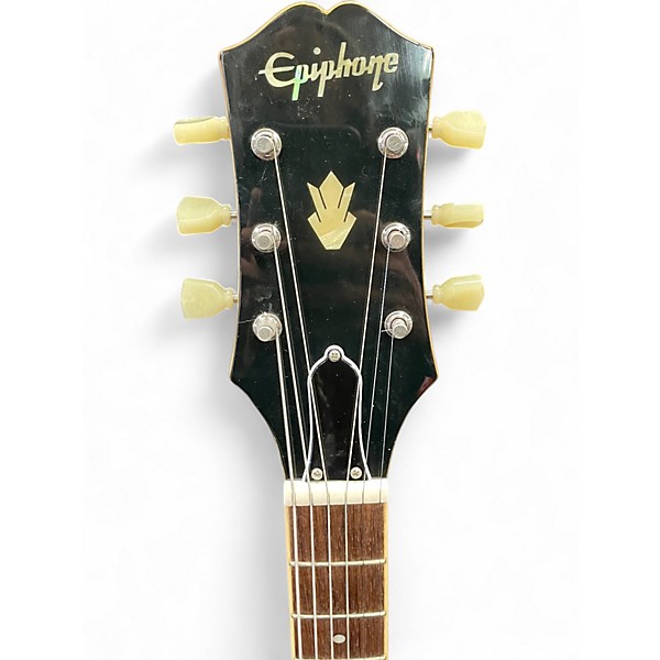 Used Epiphone ES335 Gold Hollow Body Electric Guitar