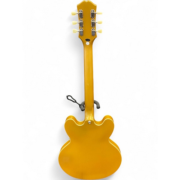Used Epiphone ES335 Gold Hollow Body Electric Guitar