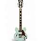 Used D'Angelico PREMIER MINI DC Blue Hollow Body Electric Guitar thumbnail