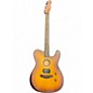 Used Fender ACOUSTASONIC STANDARD TELECASTER Honey Burst Acoustic Electric Guitar thumbnail