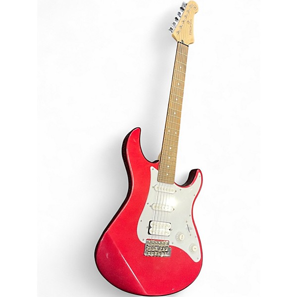 Used Yamaha Pacifica Red Solid Body Electric Guitar