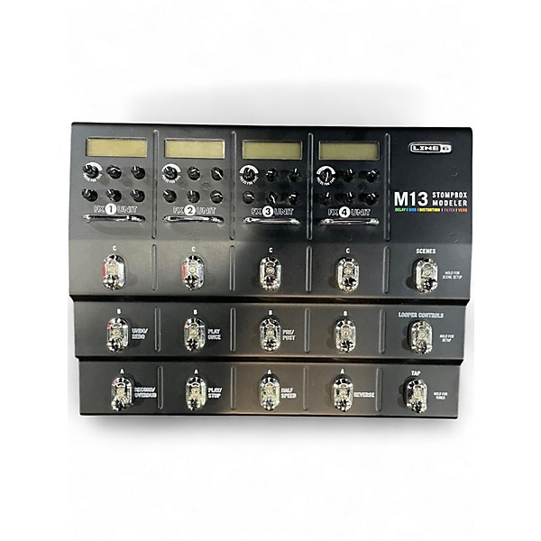 Used Line 6 M13 Stompbox Modeler Effect Processor