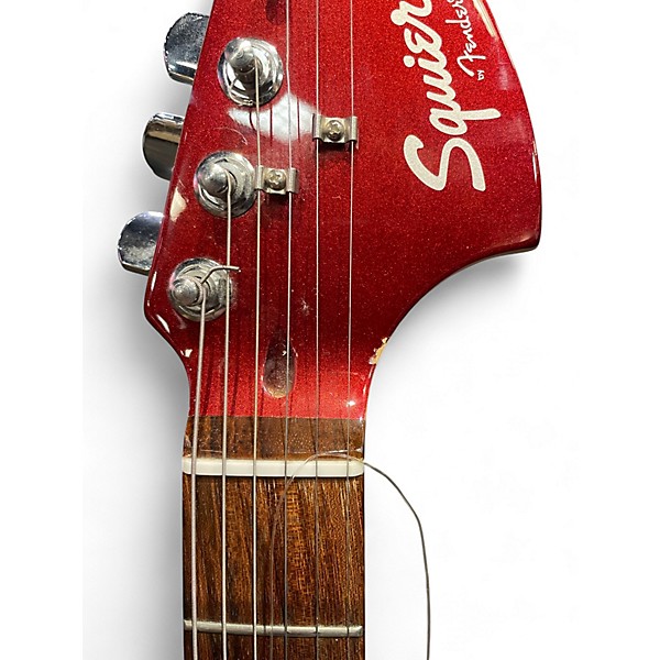 Used Squier Affinity Stratocaster Candy Apple Red Solid Body Electric Guitar