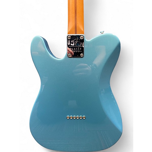 Used 2023 Fender Player Plus Nashville Telecaster Ice Blue Metallic Solid Body Electric Guitar