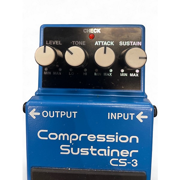 Used BOSS CS3 Compressor Sustainer Effect Pedal