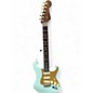 Used Fender American Professional Stratocaster with Rosewood Neck Daphne Blue Solid Body Electric Guitar thumbnail
