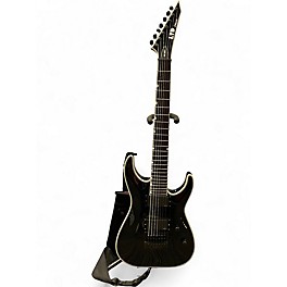 Used ESP ltd mh1007 evertune Black Solid Body Electric Guitar