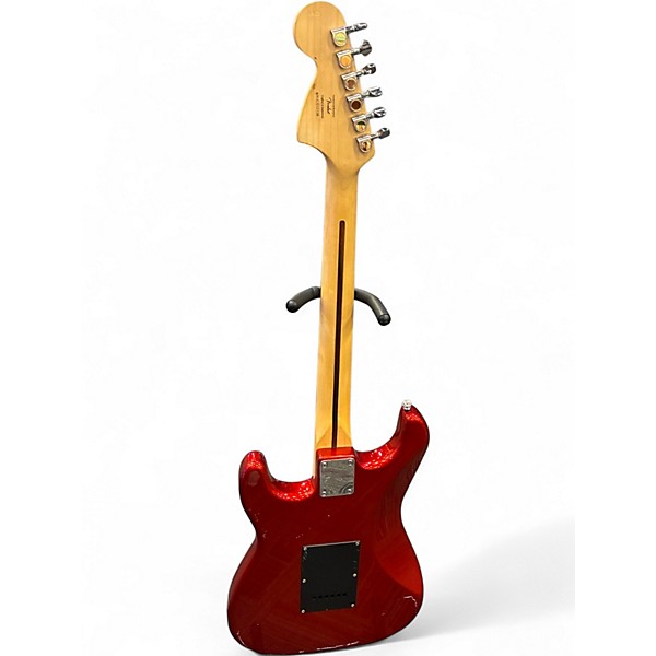 Used 2012 Squier Affinity Stratocaster Candy Apple Red Solid Body Electric Guitar