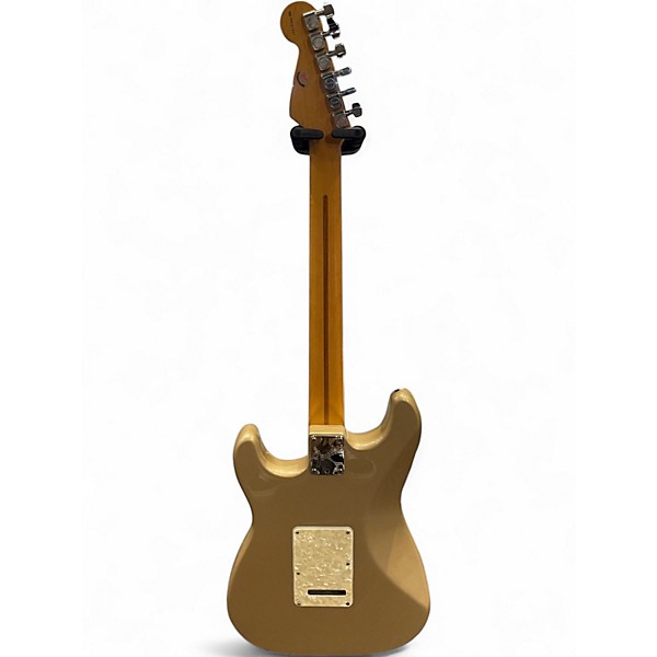 Used Fender USA Lone Star Stratocaster Shoreline Gold Solid Body Electric Guitar