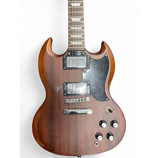 Used Epiphone SG G400 Worn Brown Solid Body Electric Guitar