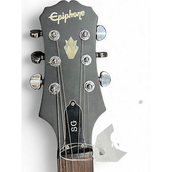 Used Epiphone SG G400 Worn Brown Solid Body Electric Guitar