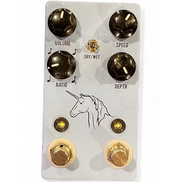 Used JHS Pedals Unicorn Uni-Vibe Photocell Modulator with Tap Tempo Effect Pedal