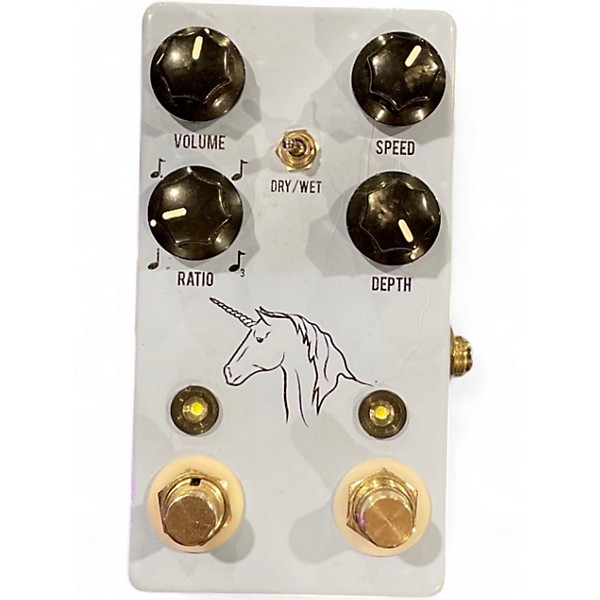 Used JHS Pedals Unicorn Uni-Vibe Photocell Modulator with Tap Tempo Effect Pedal