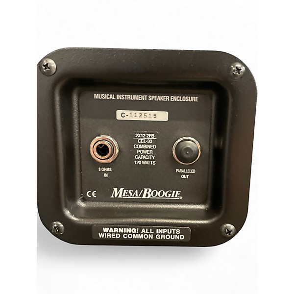 Used MESA/Boogie Rectifier 2x12 140W Vertical Guitar Cabinet