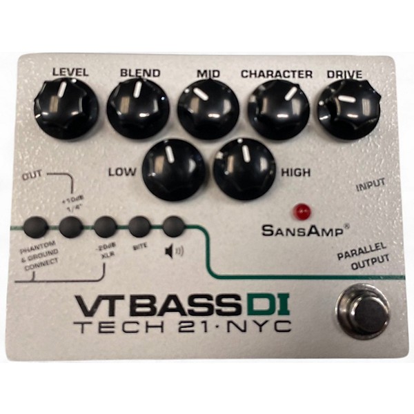 Used Tech 21 VTBass DI Effect Pedal