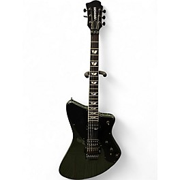 Used Fernandes Vertigo Elite green and black Solid Body Electric Guitar