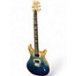 Used PRS SE Custom 24 Trans Blue Solid Body Electric Guitar thumbnail