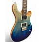 Used PRS SE Custom 24 Trans Blue Solid Body Electric Guitar