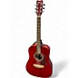 Used Hohner HW 300G Red Acoustic Guitar