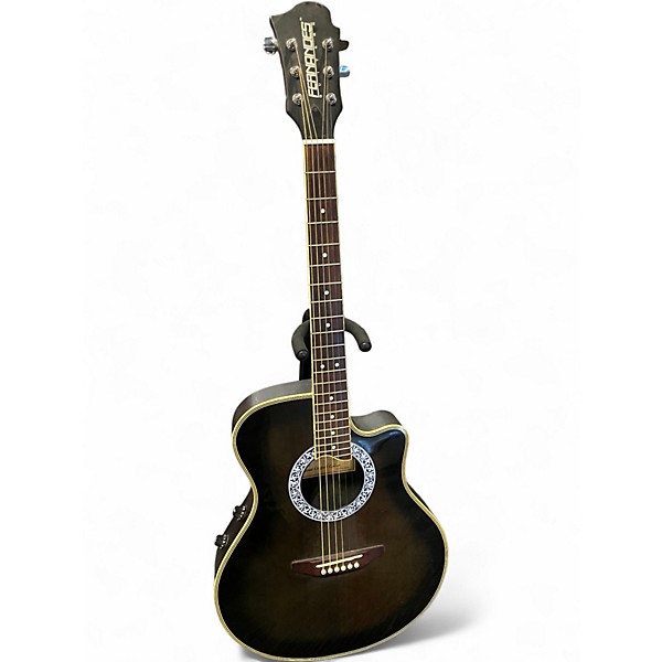 Used Fernandes FAA-400 Natural Burst Acoustic Electric Guitar