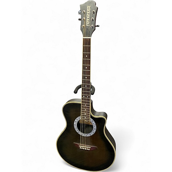 Used Fernandes FAA-400 Natural Burst Acoustic Electric Guitar