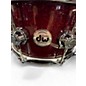 Used 2023 DW 14in Collector's Series purple core Candy Apple Red Metallic Drum