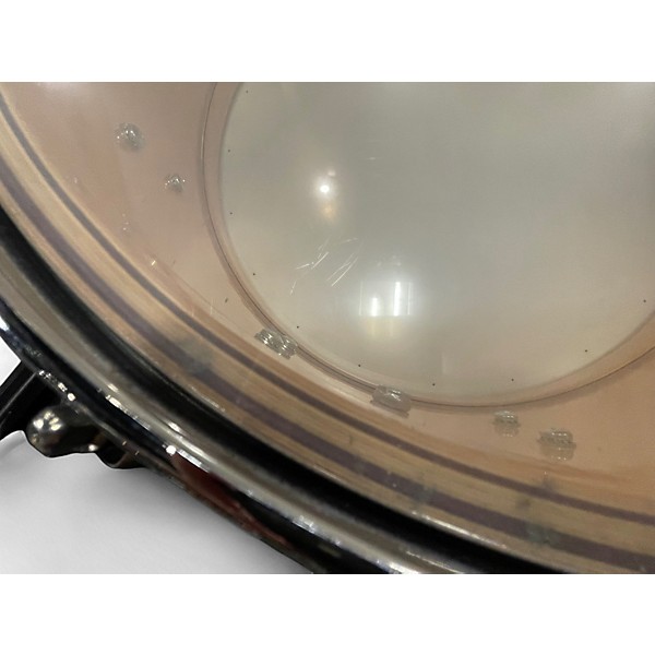 Used 2023 DW 14in Collector's Series purple core Candy Apple Red Metallic Drum