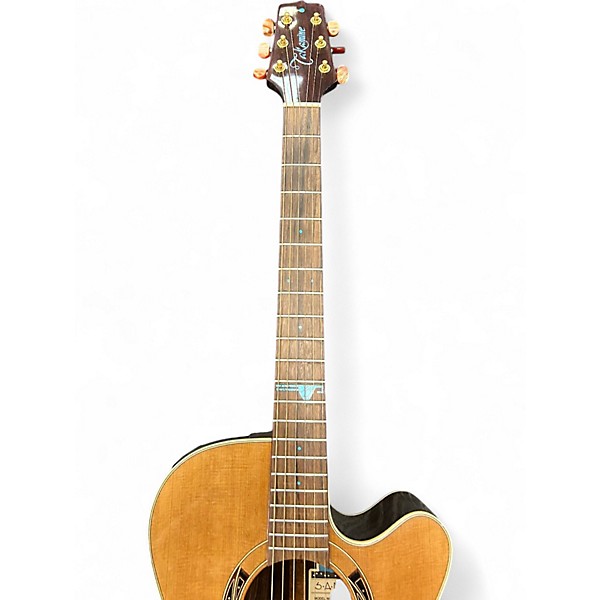 Used Takamine PSF45C SANTA FE Natural Acoustic Electric Guitar