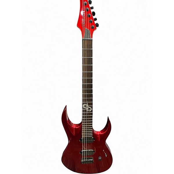 Used Solar Guitars A2.6 Metallic Red Solid Body Electric Guitar