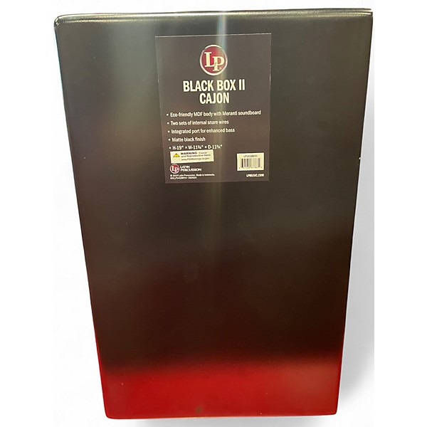 Used LP Black Box II Cajon