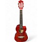Used Lanikai QMRDCET Red Quilt Ukulele thumbnail