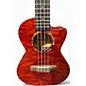 Used Lanikai QMRDCET Red Quilt Ukulele