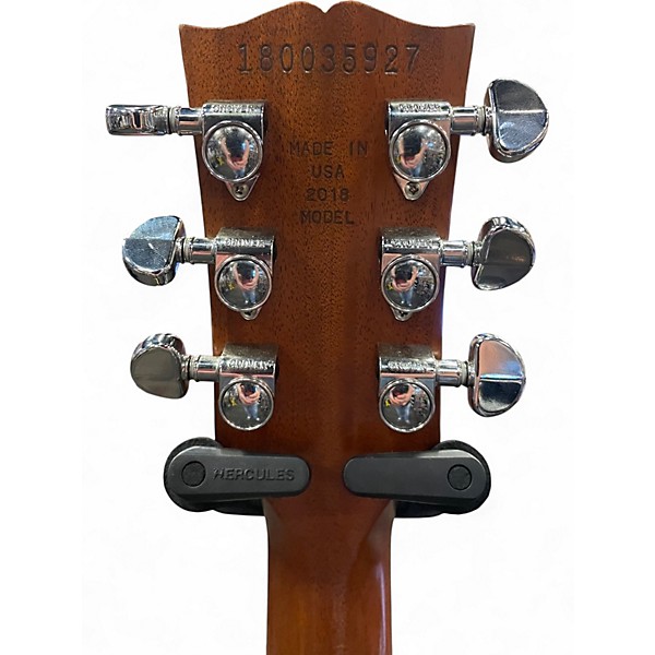 Used 2018 Gibson LES PAUL SIGNATURE PLAYER PLUS Vintage Sunburst Solid Body Electric Guitar