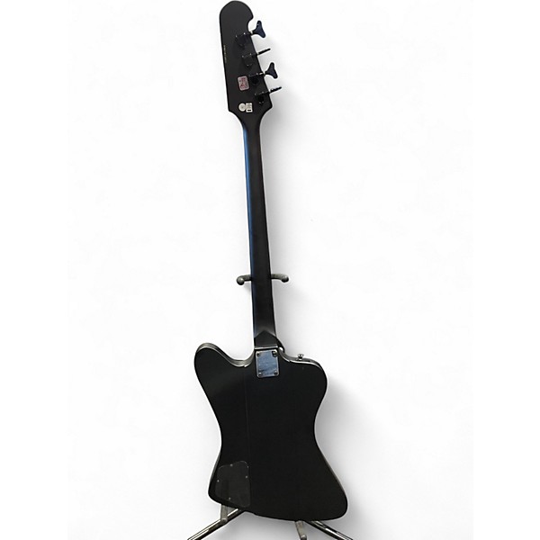 Used Epiphone Nikki Sixx Signature Blackbird Flat Black Electric Bass Guitar