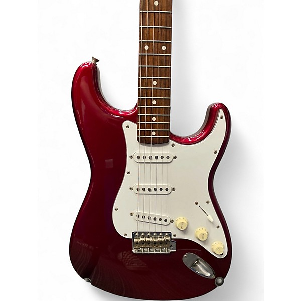 Used 2005 Fender MIJ ST-62 Stratocaster Candy Apple Red Solid Body Electric Guitar