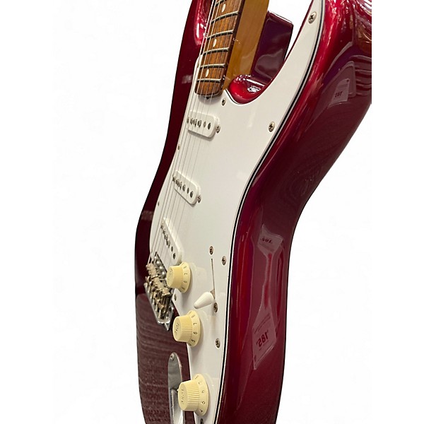 Used 2005 Fender MIJ ST-62 Stratocaster Candy Apple Red Solid Body Electric Guitar