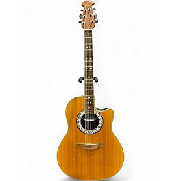 Used Ovation CC157 Natural Acoustic Electric Guitar