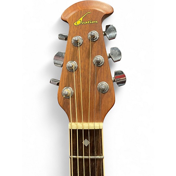Used Ovation CC157 Natural Acoustic Electric Guitar