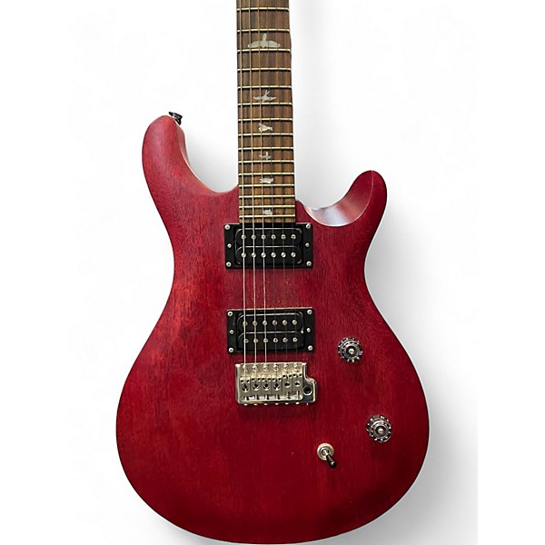 Used PRS SE CE24 Red Solid Body Electric Guitar