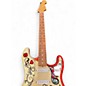 Used Fender Jimi Hendrix Monterey Stratocaster Custom Graphic Solid Body Electric Guitar