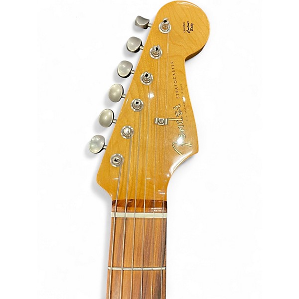 Used Fender Jimi Hendrix Monterey Stratocaster Custom Graphic Solid Body Electric Guitar